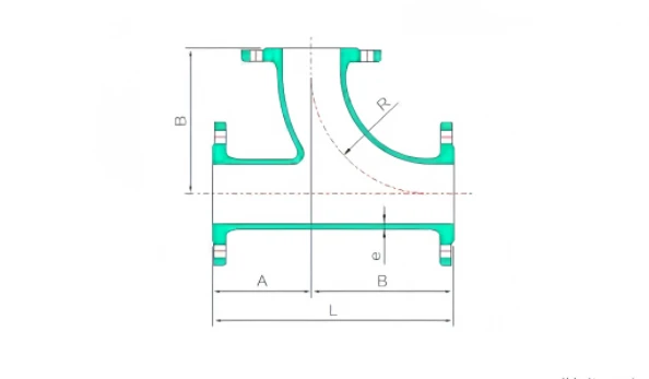 Ductile Iron All Flanged Tee With Radial Branch: A Benchmark Of Durability And Precision For Industrial Piping Systems best